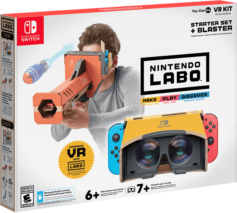 Illustration for article titled Nintendo Announces Labo VR Kit For Switch